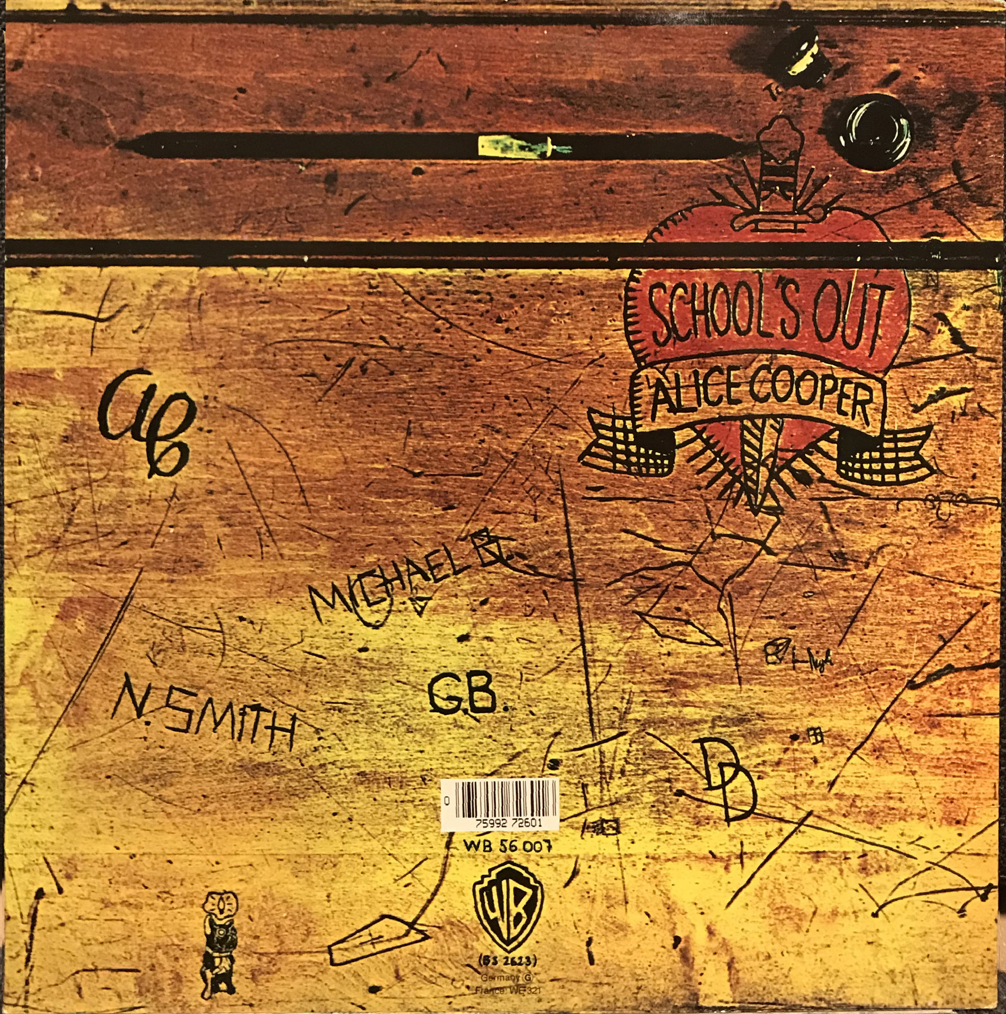 Cover image for album 'School's Out"